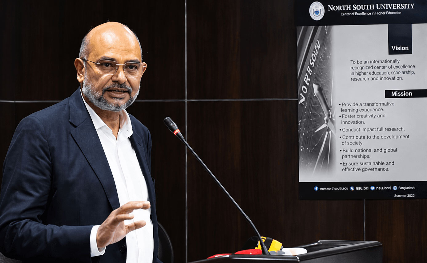 “Water Issue should be guided by our own national interest” says Rashed Al Titumir at SIPG-CEE Seminar